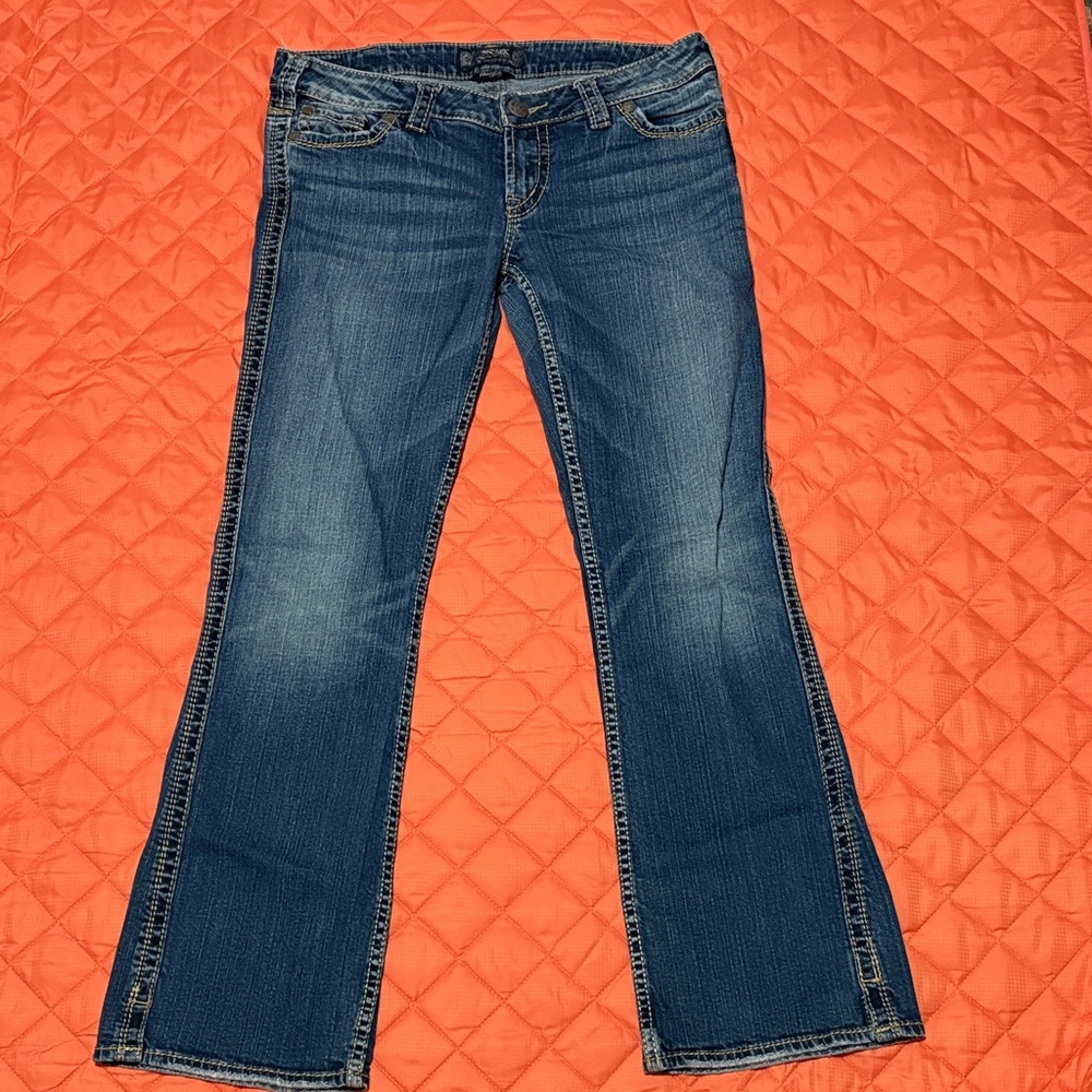 Silver Jeans Women's Boot Cut in Deep Blue